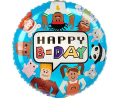 Balon foliowy urodzinowy Party Town Roblox – okrągły 1 szt. Anagram - Balloons