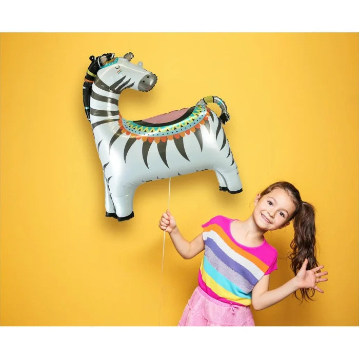 Balon foliowy Zebra, 58x73 cm