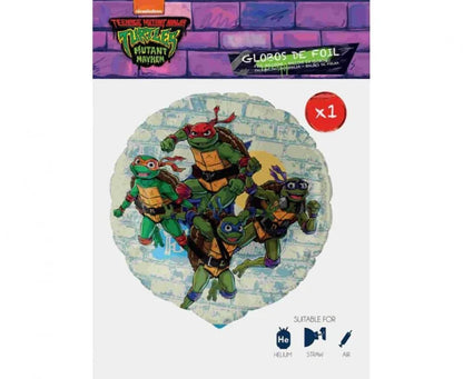 Balon foliowy Żółwie Ninja – 46 cm Flexmetal - Balloons