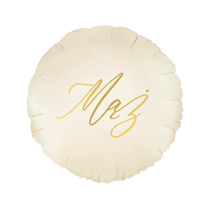 Balon foliowy „Żona” / „Mąż” – 18 cali (45 cm) – elegancka dekoracja na ślub rocznicę i sesje zdjęciowe - Mąż - Balloons