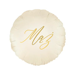 Balon foliowy „Żona” / „Mąż” – 18 cali (45 cm) – elegancka dekoracja na ślub rocznicę i sesje zdjęciowe - Mąż - Balloons