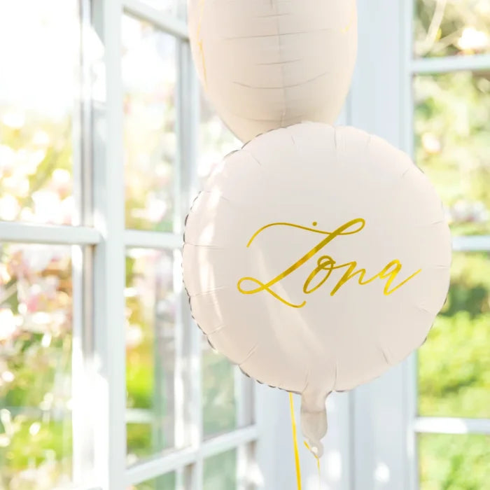 Balon foliowy „Żona” / „Mąż” – 18 cali (45 cm) – elegancka dekoracja na ślub rocznicę i sesje zdjęciowe - Balloons