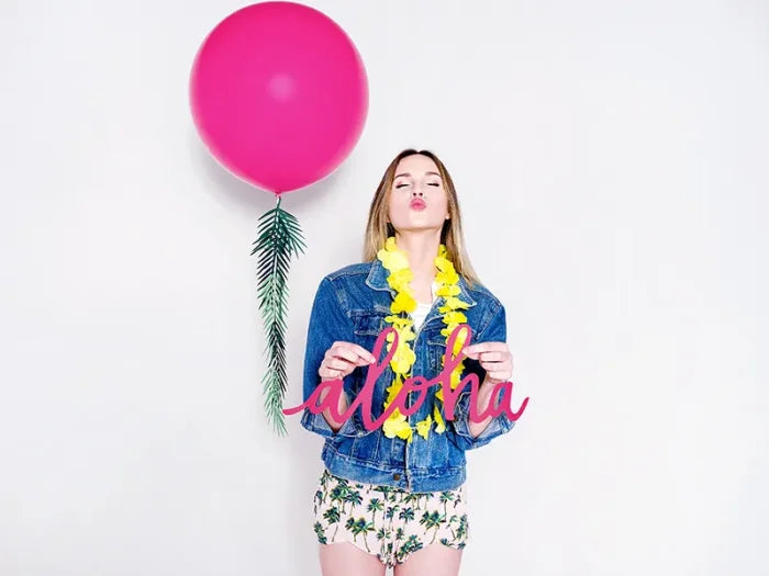 Balon okrągły 1 m – Pastel Fuchsia