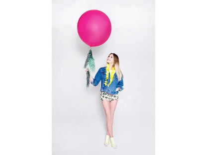 Balon okrągły 1 m – Pastel Fuchsia