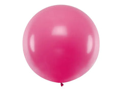Balon okrągły 1 m – Pastel Fuchsia