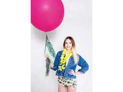 Balon okrągły 1 m – Pastel Fuchsia