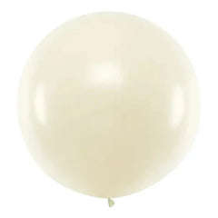 Balon okrągły 1m, Metallic Pearl