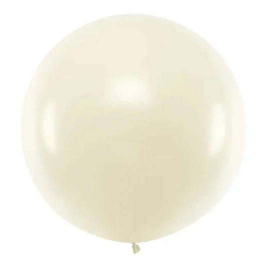 Balon okrągły 1m, Metallic Pearl