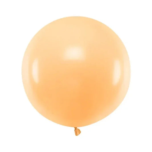 Balon okrągły 60cm, Pastel Light Peach