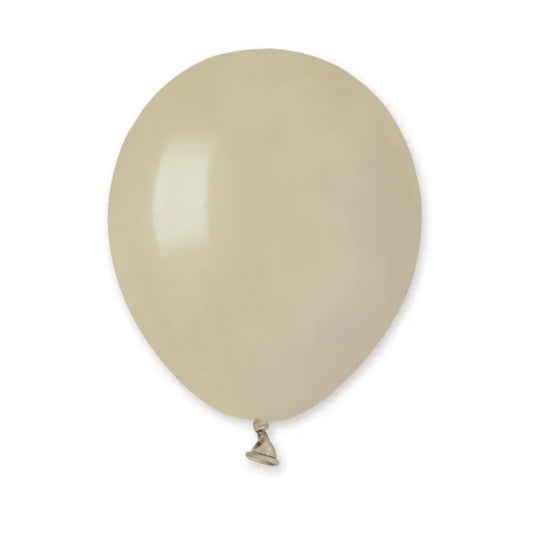 Balony A50 pastel 5" - latte 84, 100 szt.