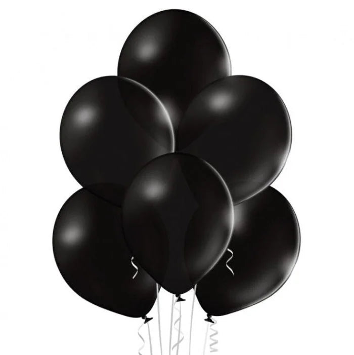 Balony B105 Pastel Black 100 szt