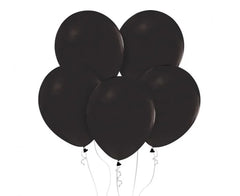 Balony Beauty & Charm pastelowe czarne – 46 cm 5 szt. Godan S.A. - Balloons