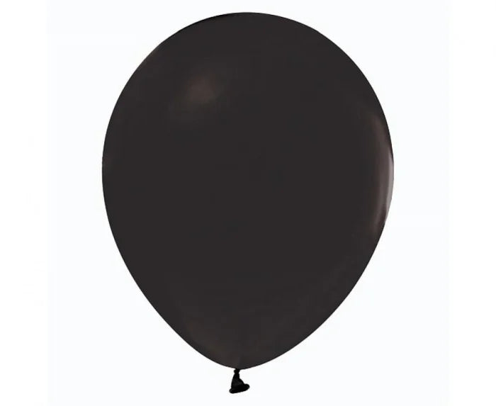 Balony Beauty & Charm pastelowe czarne – 46 cm 5 szt. Godan S.A. - Balloons
