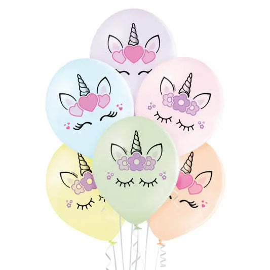 Balony Belbal D11, 30 cm Unicorn Heads