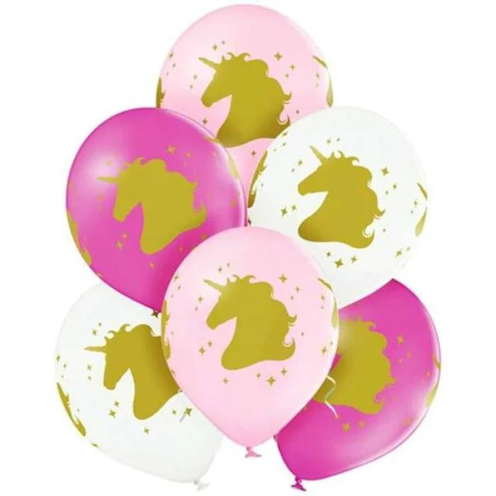 Balony Belbal D11, 30 cm Unicorn Heads