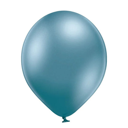 Balony chromowane Niebieskie, B105, 30 cm