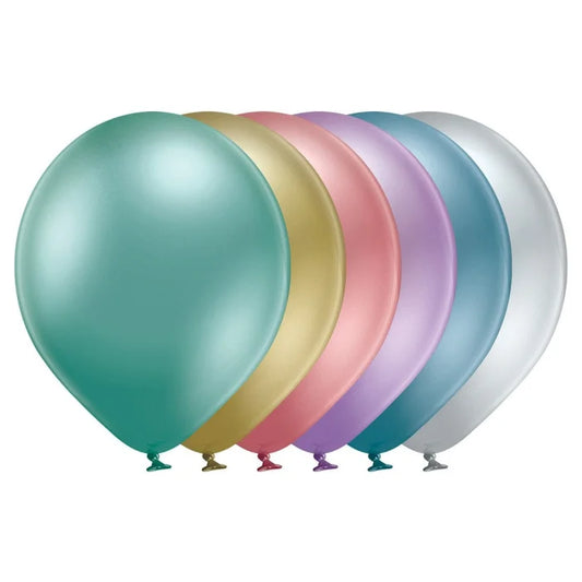 Balony chromowane Różnokolorowe Mix, B105, 30 cm