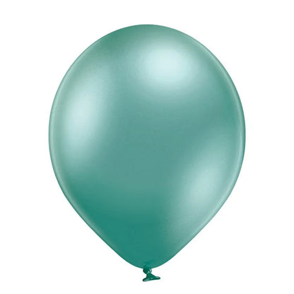 Balony chromowane Zielone, B105, 30 cm