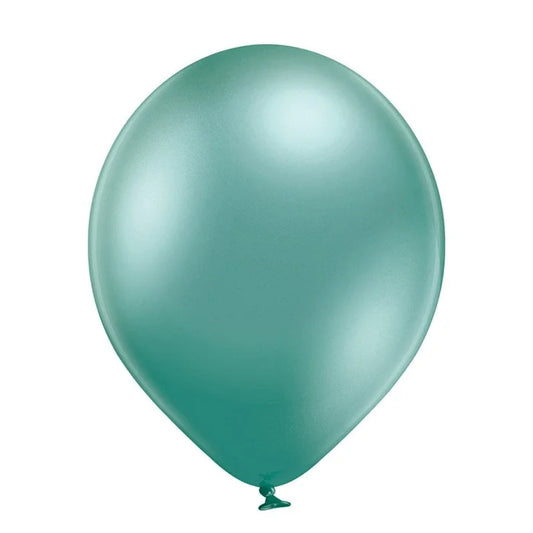 Balony chromowane Zielone, B105, 30 cm