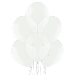 Balony Crystal Clear transparentne
