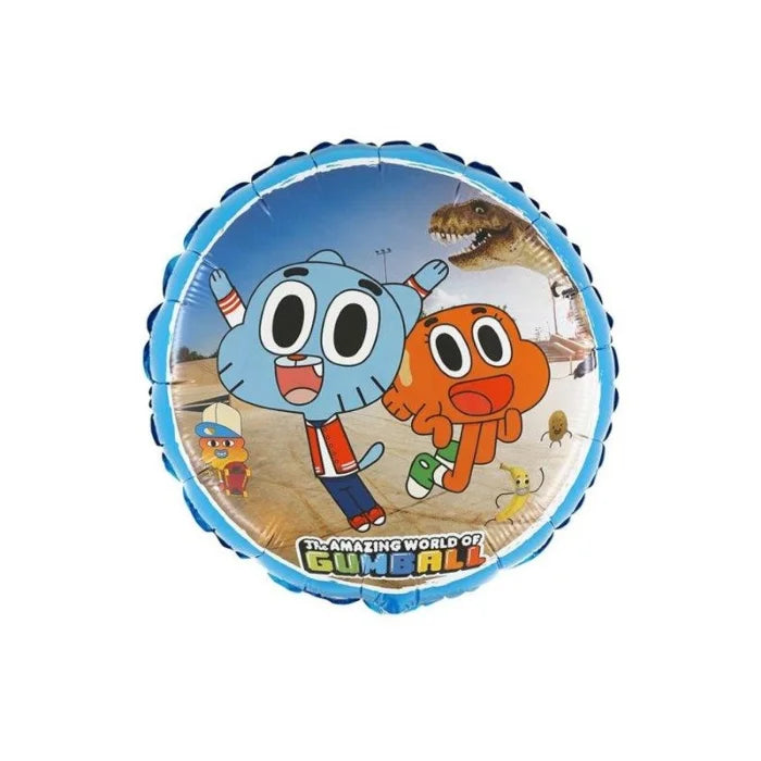 Balony foliowy - Niesamowity Świat Gumballa 18 cali (45cm)