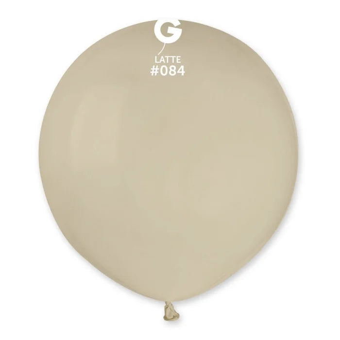 Balony G150 pastel 19" - latte 84 / 50 szt.