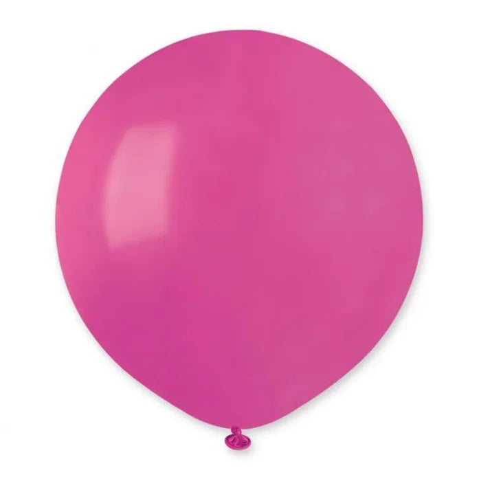 Balony G19 pastel 19" - Fuchsia 007/ 25 szt.