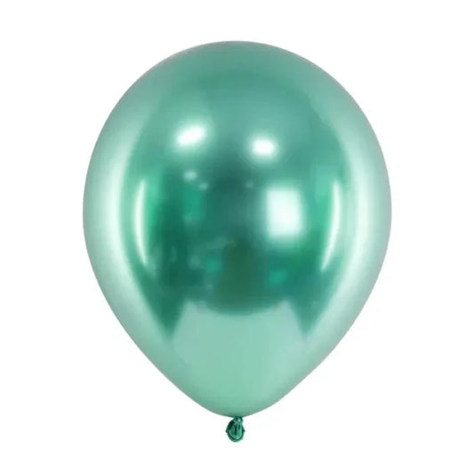 Balony Glossy 30cm, butelkowa zieleń