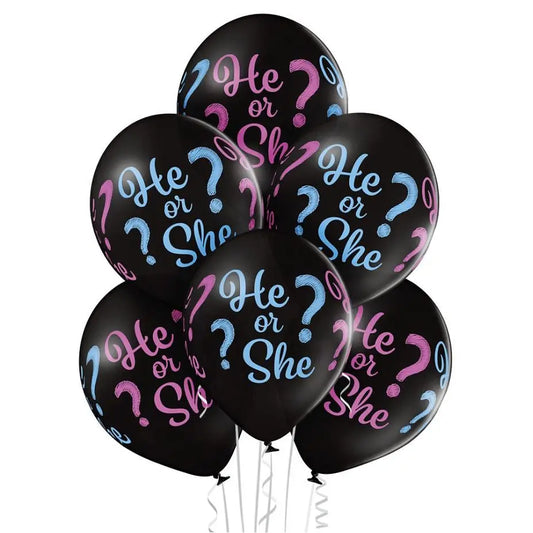 Balony He or She, D11, 30 cm