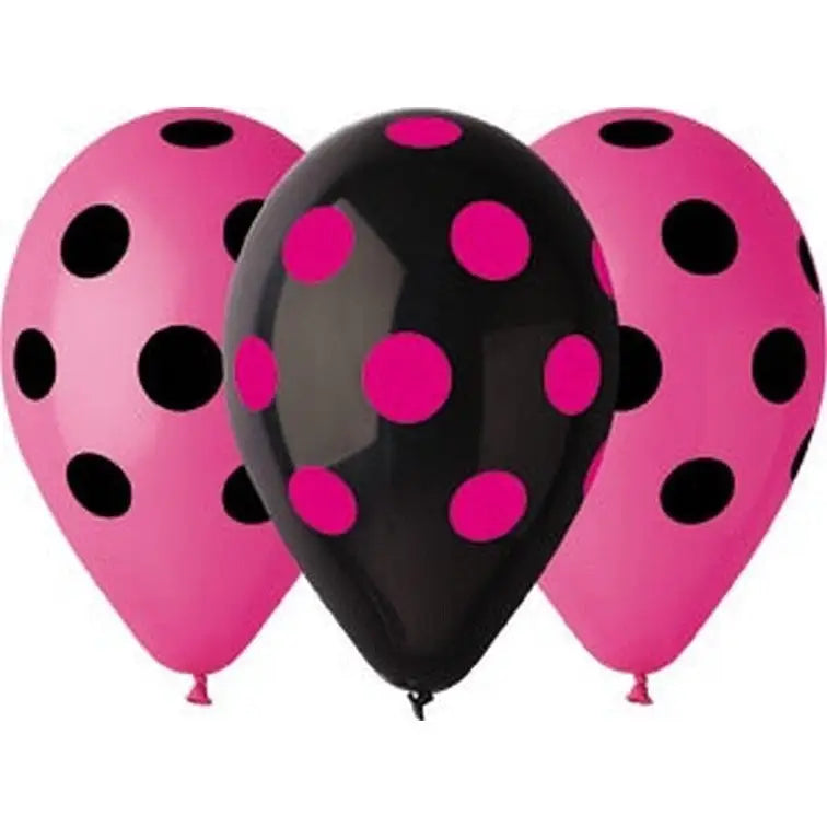 Balony Hen Night - Grochy, 12 cali 30 cm , 5 szt.