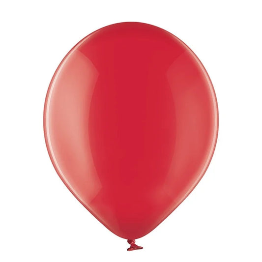 Balony krystaliczne Czerwone, B105, 30 cm