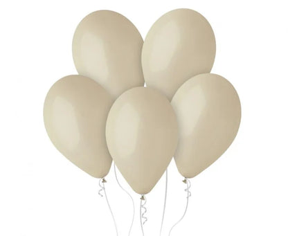 Balony lateksowe Caffe Latte 33cm - 50szt. - Balloons