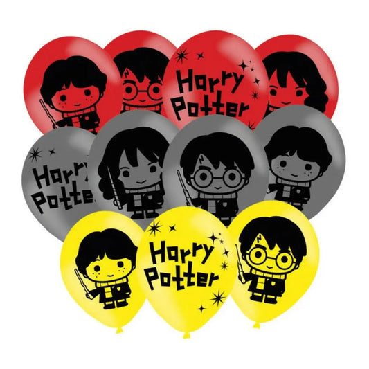 Balony Lateksowe "Harry Potter", 28 cm 11 cali , 6 szt.