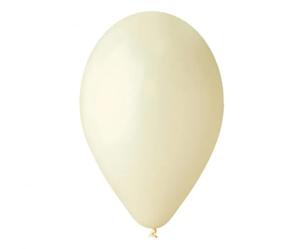 Balony makaroniki kość słoniowa 12” – 100 szt.
