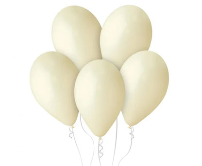Balony makaroniki kość słoniowa 12” – 100 szt.