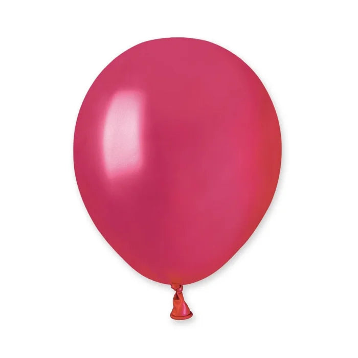 Balony metaliczne Czerwone, AM50, 13 cm, 100 szt.