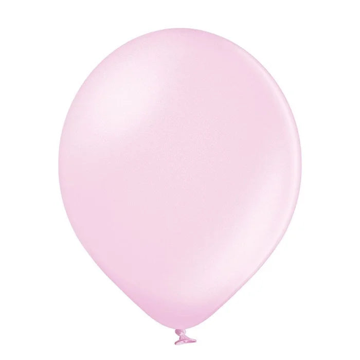 Balony metaliczne Różowe, B105, 30 cm