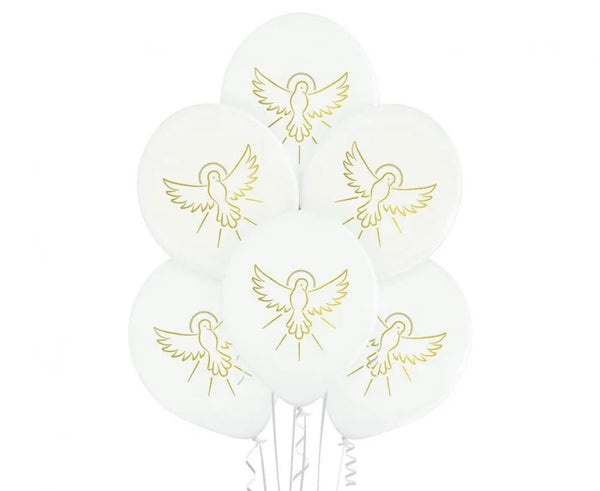 Balony na Pierwszą Komunię – 12’’ (30 cm) 6 szt.