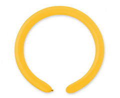 Balony Pastele Ciemnożółte (Modelina) 2” – 100 sztuk – Gemar