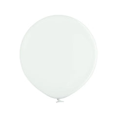 Balony pastelowe Białe, D5,12 cm,