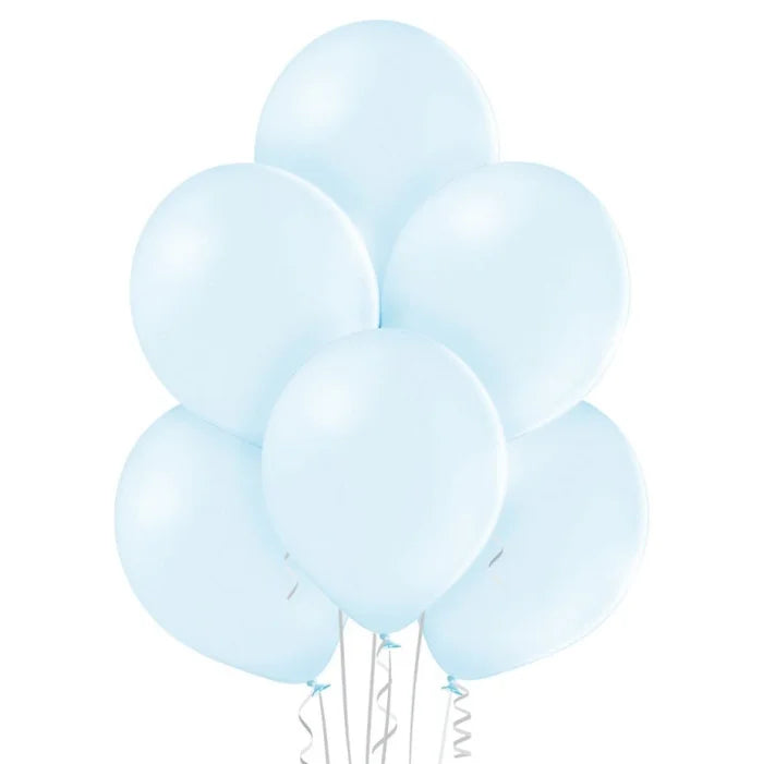 Balony pastelowe Bladoniebieskie, B105, 30 cm