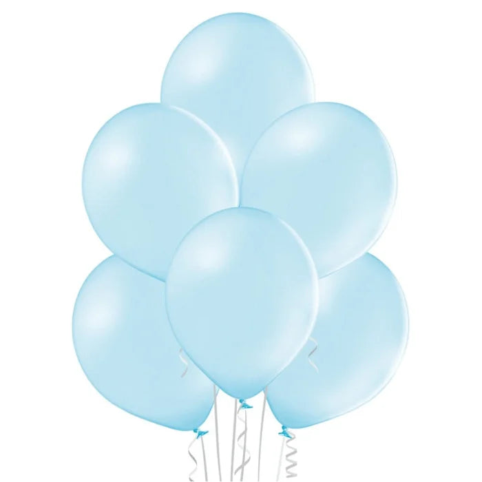 Balony pastelowe Błękitne, B105, 30 cm