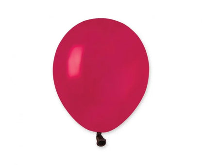 Balony pastelowe bordowe 5” (13 cm) – 100 szt.
