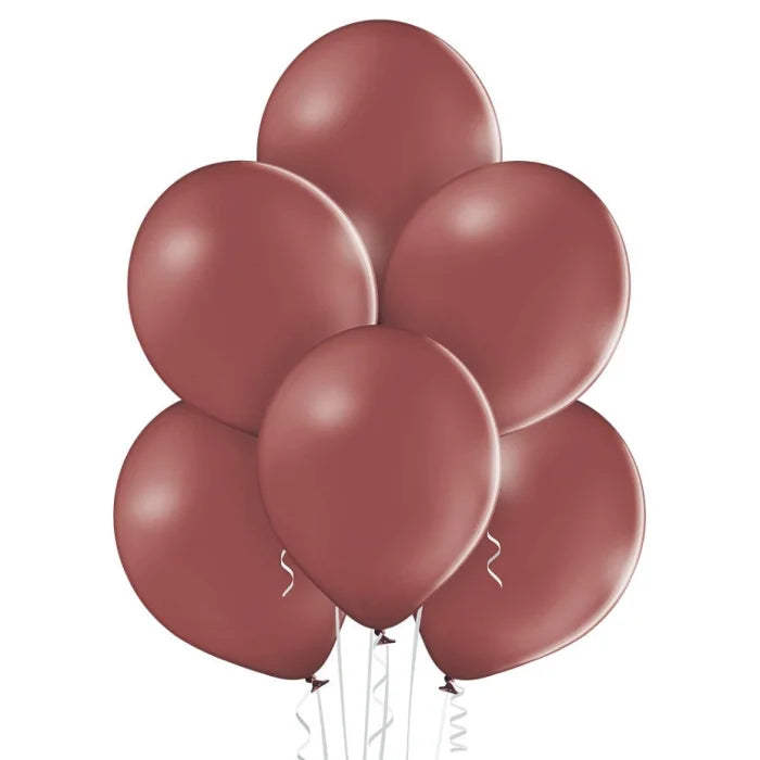 Balony Pastelowe Brązowe, B105, 30 cm