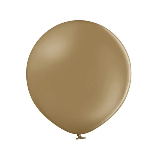 Balony pastelowe Brązowe Migdałowe , D5, 12 cm, 100 szt.