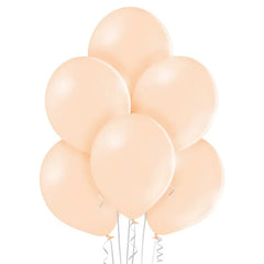 Balony pastelowe Brzoskwiniowe Krem, 30 cm