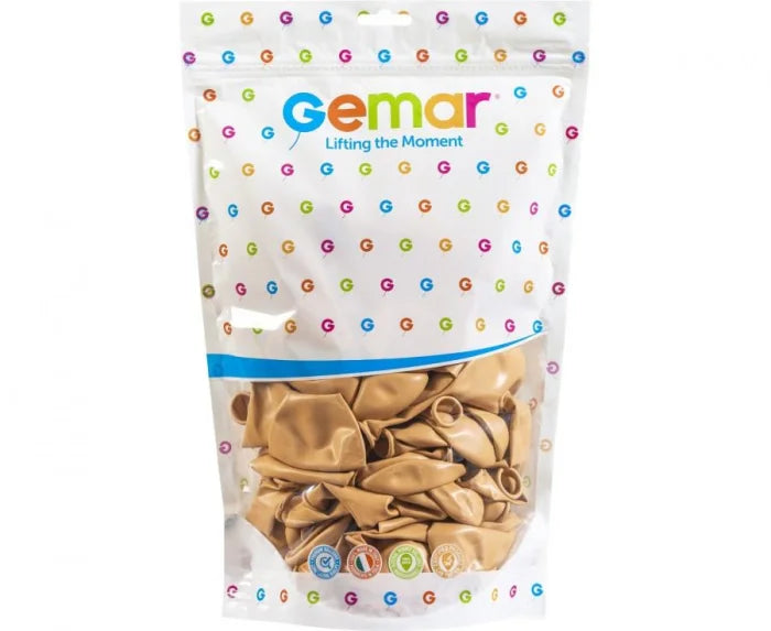 Balony pastelowe cieliste 13” – Gemar G120 kolor Blush (069) 50 sztuk