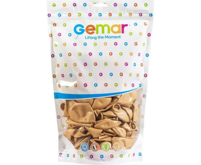 Balony pastelowe cieliste 13” – Gemar G120 kolor Blush (069) 50 sztuk
