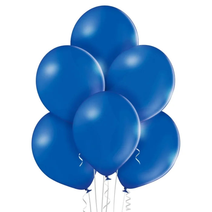 Balony pastelowe Ciemnoniebieskie, 30 cm