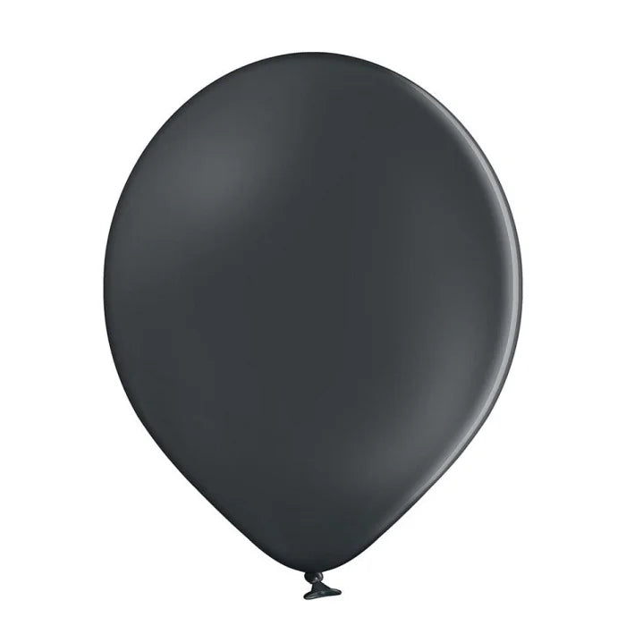 Balony pastelowe Czarne, B105, 30 cm